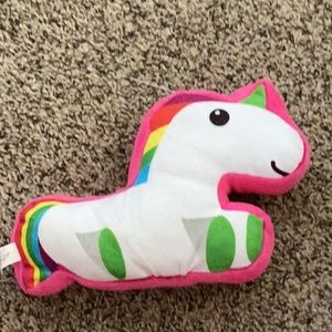 Stuffed unicorn animal